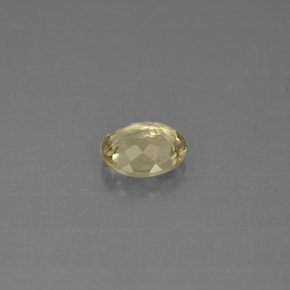 Diaspore à changement de couleur  naturelle coupe ovale, 0,71 ct, VVS-VS
