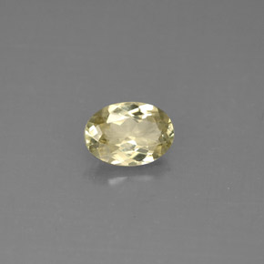 Diaspore à changement de couleur  naturelle coupe ovale, 0,78 ct, VVS-VS
