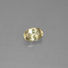 Diaspore à changement de couleur  naturelle coupe ovale, 0,54 ct, VS