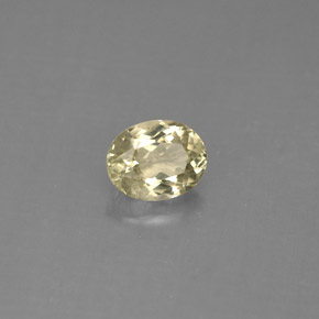 Diaspore à changement de couleur  naturelle coupe ovale, 0,82 ct, VS