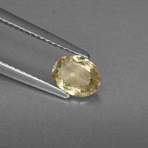 Diaspore à changement de couleur  naturelle coupe ovale, 0,68 ct, VS