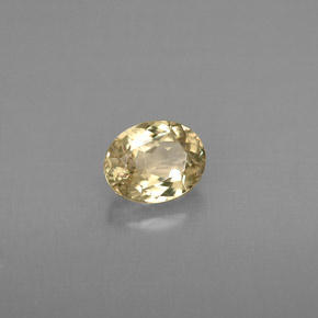 Diaspore à changement de couleur  naturelle coupe ovale, 0,73 ct, VS