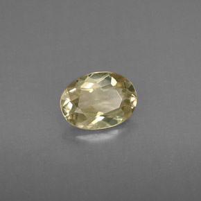 Diaspore à changement de couleur  naturelle coupe ovale, 0,86 ct, VS