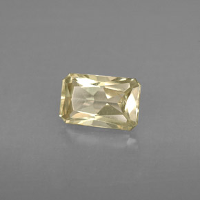 Diaspore à changement de couleur  naturelle taille émeraude, 0,96 ct, VS