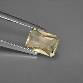 Diaspore à changement de couleur  naturelle taille émeraude, 1,00 ct, VS