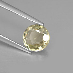 Diaspore à changement de couleur  naturelle coupe roude, 1,12 ct, VS