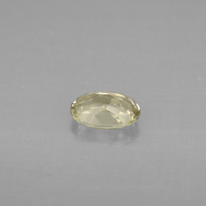 Diaspore à changement de couleur  naturelle coupe ovale, 0,61 ct, VS