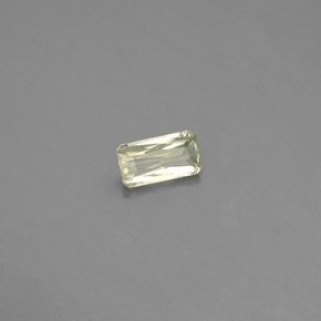 Diaspore à changement de couleur  naturelle taille émeraude, 0,35 ct, VS