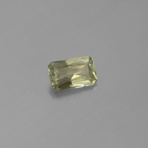 Diaspore à changement de couleur  naturelle taille émeraude, 0,78 ct, VS