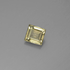 Diaspore à changement de couleur  naturelle carré, 0,97 ct, VS