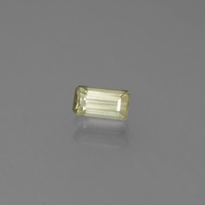 Diaspore à changement de couleur  naturelle taille émeraude, 0,50 ct, VS