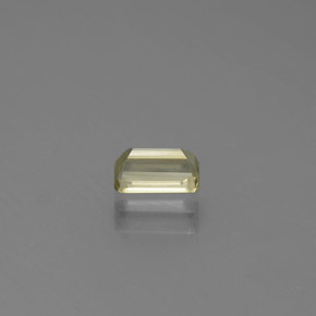 Diaspore à changement de couleur  naturelle taille émeraude, 0,50 ct, VS