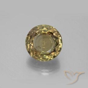 Diaspore Couleur Changeant Jaune moyen naturelle Tour, 19.90 ct, VS-SI