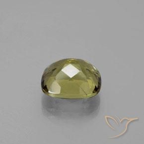 Diaspore Couleur Changeant Jaune brunâtre naturelle Coussin, 6.65 ct, VS-SI