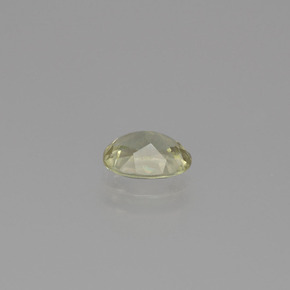 Diaspore à changement de couleur  naturelle coupe ovale, 0,75 ct, VS