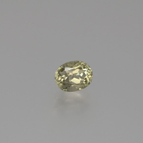Diaspore à changement de couleur  naturelle coupe ovale, 0,60 ct, VS
