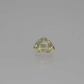 Diaspore à changement de couleur  naturelle coupe ovale, 0,60 ct, VS