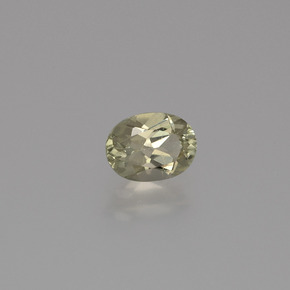 Diaspore à changement de couleur  naturelle coupe ovale, 0,72 ct, VS