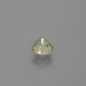 Diaspore Couleur Changeant Vert à rose naturelle Coupe roude, 0.78 ct, VS