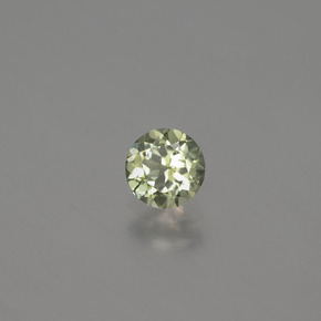 Diaspore à changement de couleur  naturelle coupe roude, 0,47 ct, VS