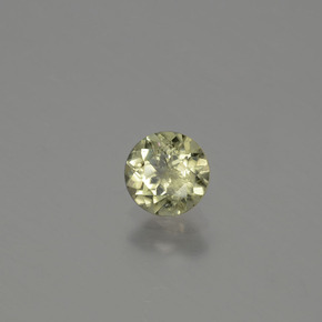 Diaspore à changement de couleur  naturelle coupe roude, 0,56 ct, VS-SI