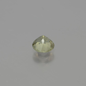 Diaspore à changement de couleur  naturelle coupe roude, 0,59 ct, VS