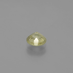 Diaspore à changement de couleur  naturelle coupe roude, 0,70 ct, SI