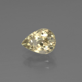 Diaspore à changement de couleur  naturelle en forme de poire, 1,05 ct, VVS-VS