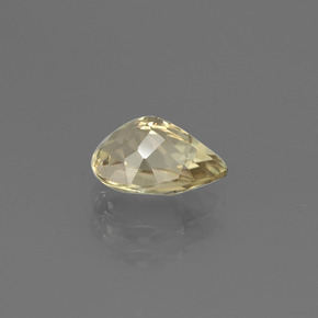Diaspore à changement de couleur  naturelle en forme de poire, 1,05 ct, VVS-VS