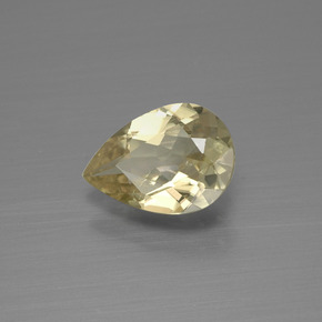 Diaspore à changement de couleur de couleur changeante naturelle en forme de poire, 1,02 ct, VVS-VS