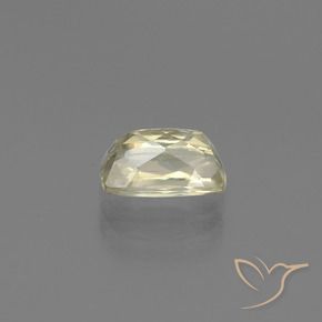 Diaspore Couleur Changeant Jaune clair naturelle Coussin, 1.40 ct, VS-SI
