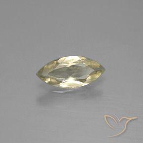 Diaspore Couleur Changeant Beige jaune naturelle Marquise, 1.10 ct, VS