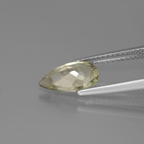 Diaspore à changement de couleur  naturelle en forme de poire, 1,32 ct, VS