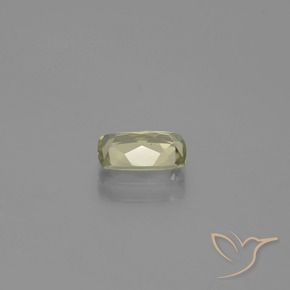 Diaspore Couleur Changeant Jaune très clair naturelle Coussin, 0.98 ct, VS