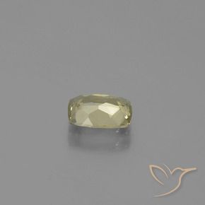 Diaspore Couleur Changeant Jaune moyen naturelle Coussin, 0.84 ct, SI