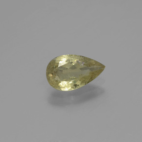 Diaspore Couleur Changeant Vert / rose naturelle En forme de poire, 0.99 ct, VS-SI