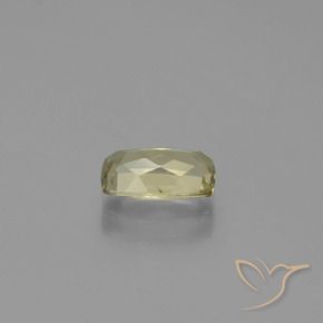 Diaspore Couleur Changeant Jaune moyen naturelle Coussin, 0.97 ct, VS-SI