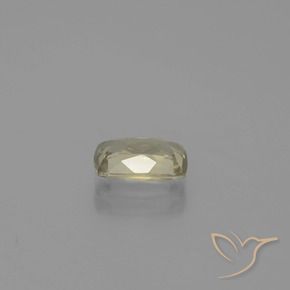 Diaspore Couleur Changeant Vert jaune léger naturelle Coussin, 0.91 ct, VS
