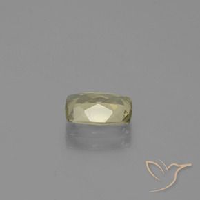 Diaspore Couleur Changeant Jaune clair naturelle Coussin, 0.99 ct, VS