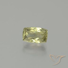 Diaspore Couleur Changeant Beige jaune naturelle Coupe coussin, 1.15 ct, SI