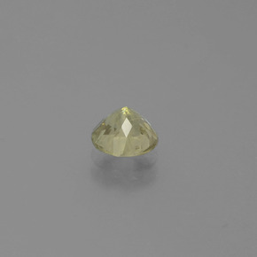 Diaspore à changement de couleur multicolore naturelle coupe roude, 0,90 ct, SI