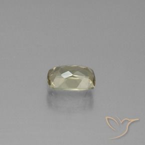 Diaspore Couleur Changeant Jaune doré clair naturelle Coussin, 0.94 ct, VS