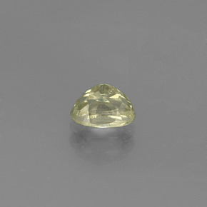 Diaspore à changement de couleur multicolore naturelle coupe ovale, 0,92 ct, VS-SI
