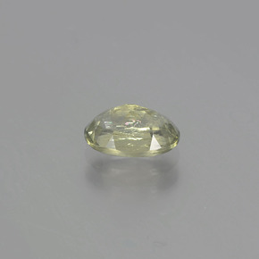 Diaspore à changement de couleur de couleur changeante naturelle coupe ovale, 1,14 ct, SI