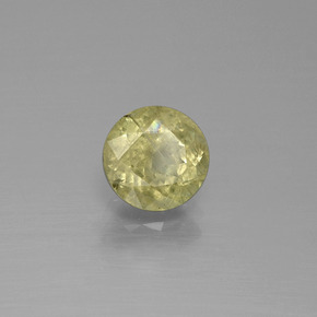 Diaspore à changement de couleur  naturelle coupe roude, 1,73 ct, SI