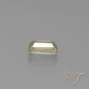 Diaspore Couleur Changeant Jaune très clair naturelle Octogone / coupe Émeraude, 0.78 ct, VS
