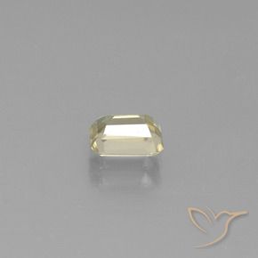 Diaspore Couleur Changeant Jaune très pâle naturelle Octogone / coupe Émeraude, 0.79 ct, VS