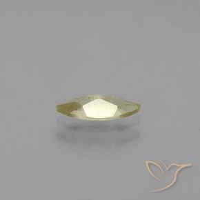 Diaspore Couleur Changeant Jaune clair naturelle Marquise, 0.70 ct, SI