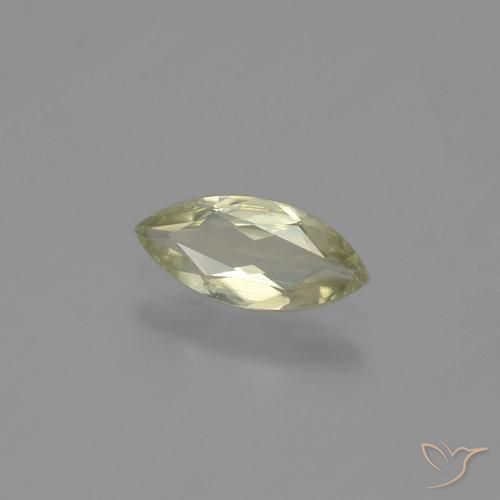 Diaspore Couleur Changeant Beige jaune naturelle Marquise, 0.81 ct, VS
