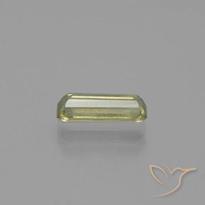 Diaspore Couleur Changeant Beige jaune naturelle Octogone / coupe Émeraude, 1.35 ct, VS-SI